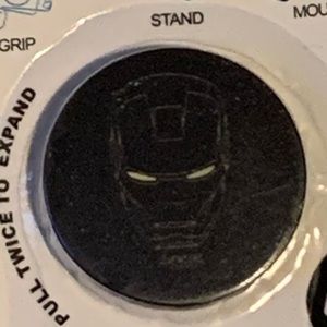 Pop Socket with Mount - Iron Man - NWT